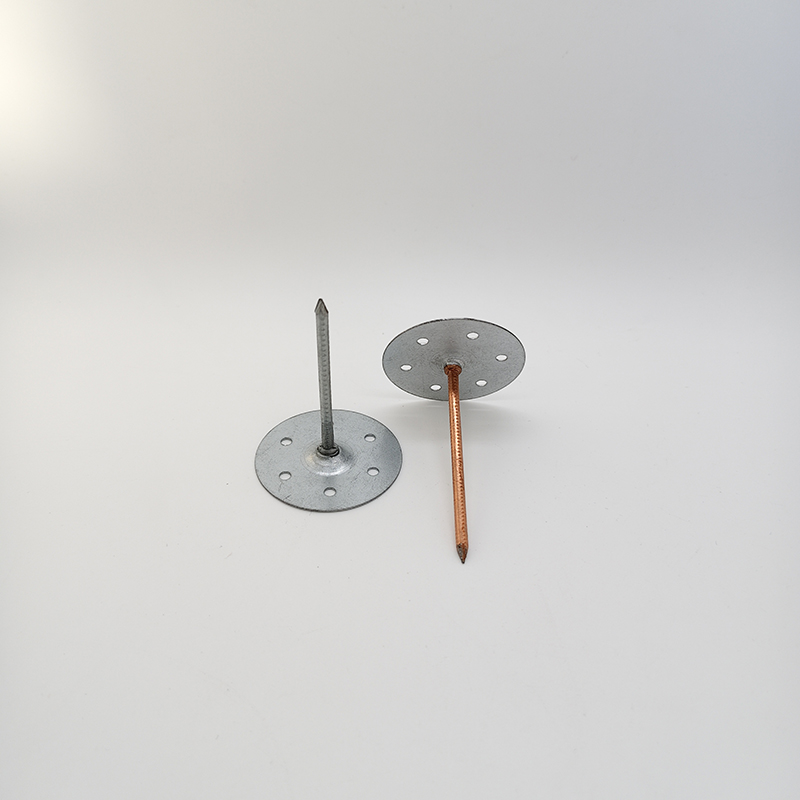 Factory Direct Self-Adhesive Insulation Hanger Pins with Smooth Shank Perforated Steel Insulation Welding Pins-Free Samples