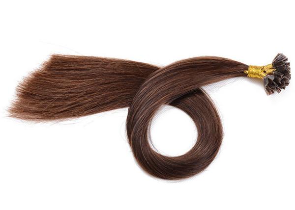 Extensões pre ligadas tiradas dobro do cabelo, extensões indianas pre ligadas do cabelo para mulheres negras