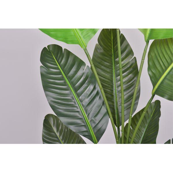 Wholesale Artificial Plants Simulation Traveler's Banana Tree with Natural Palm Fiber Bark | Factory Direct Faux Tropical Greenery for Commercial Landscape