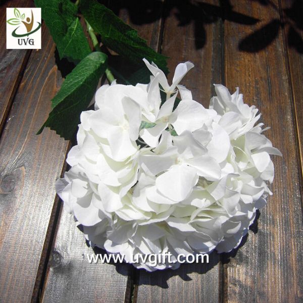 UVG FHY21 Flower artificial wedding bouquets silk hydrangea for wedding stage decoration