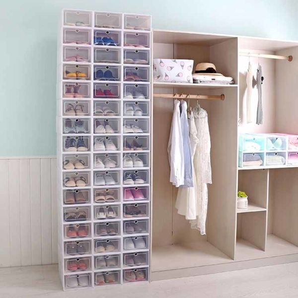 Домочадец Обувная коробка Sonsill магнитный для пользы хранения 14inches Мультисцена тапок