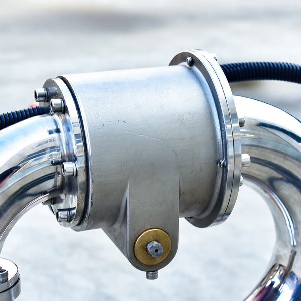 Acier inoxydable 24V canon à eau électrique 2,5 pouces éjecteur automatique avec alimentation externe