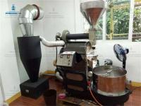 Máquina de torrefação de café com ar quente de aço inoxidável