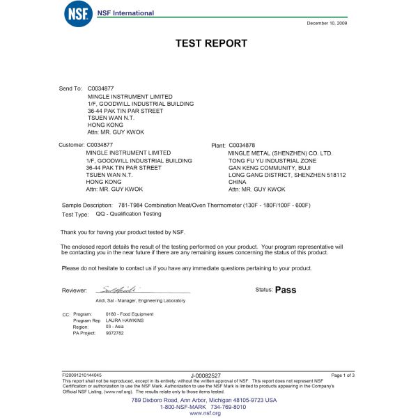 Термометр мяса 135 кухни сетноой-аналогов - ряд 185Ф для жарить куря печь