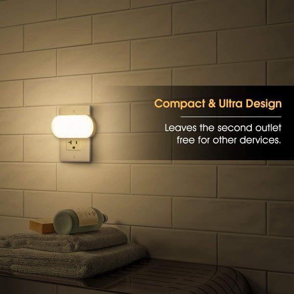 12pcs Led  AC110V Children'S Plug In Night Light / Amber Led Night Light