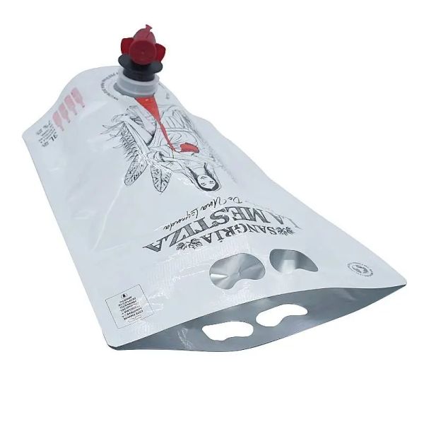 3L Bag In Box Odorless Aluminum Foil Resealable Valves Anti Leaking