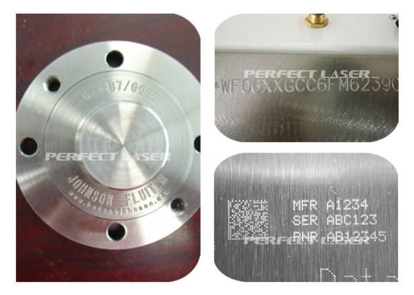 Iron Steel Dot Peen Marking Machine Automatic 50mm / Second Speed High Accuracy