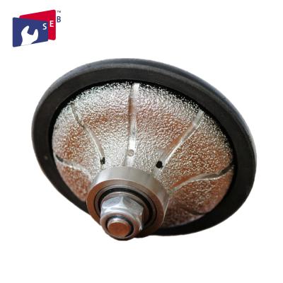3/4″ F Ogee Vacuum Brazed Stone Cutting Router Bits 20 Mm Diamond Height