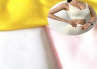 Le haut Spandex adapté aux besoins du client de polyester de couplage de bout droit a tricoté le tissu pour le soutien-gorge/pantalon de yoga