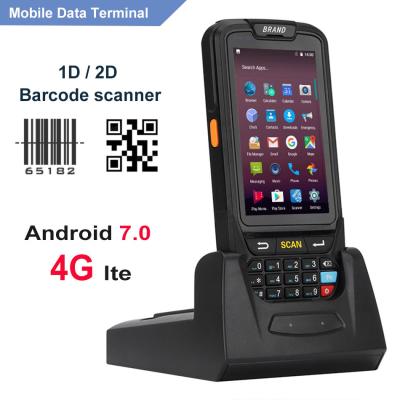 IP65 16G PDA Handheld áspero, 480x800 4 polegada PDA Android 7,0