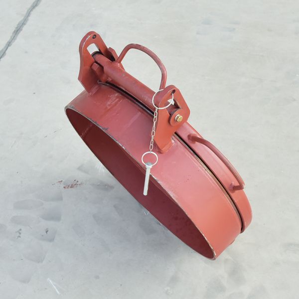 One Touch Quick Open Manhole Cover For DN 450mm Transportation Tank Products On Tanker Truck