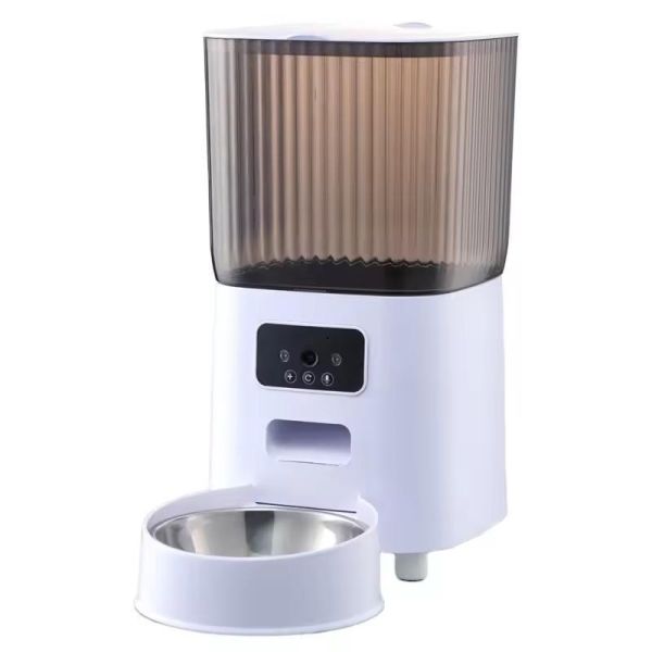 Smart Pet Products WiFi Pet Feeder with Camera and Double Bowls for Two Cats