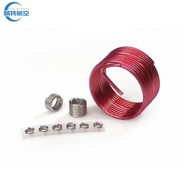 EMS Delivery Ways 100pcs/bag Stainless Steel Color Wire Thread Repair Inserts for Metal