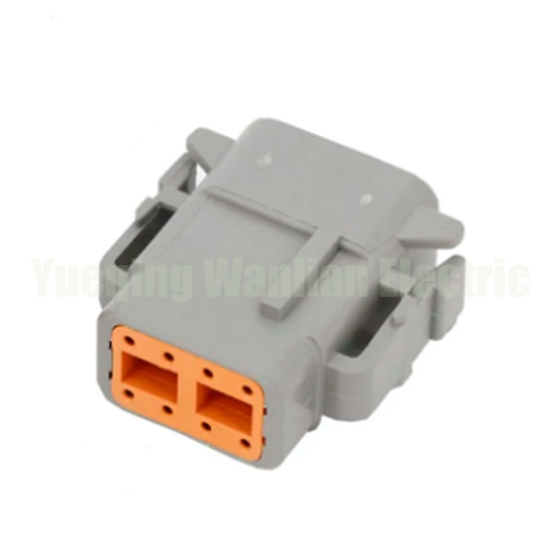 DTM06-8S DEUTSCH 8 Pin Automotive Connectors With Crimp Terminal