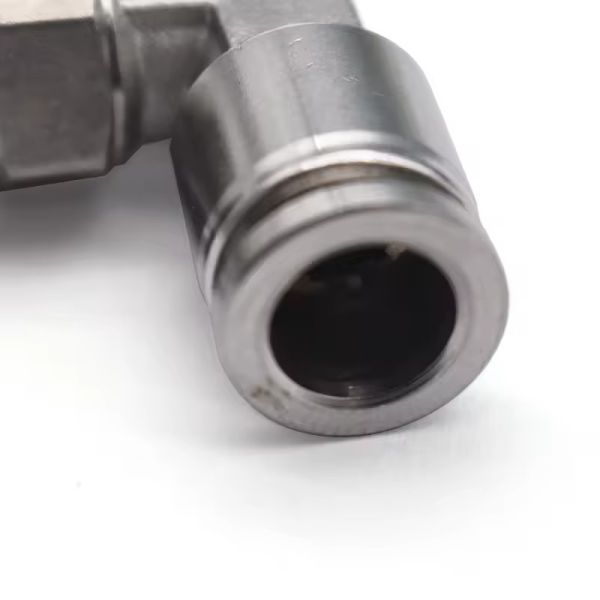 Нержавеющая сталь мужской толчок в локоть 1/4