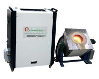 Horno de inducción de frecuencia media de DSP 100KW para el oro de acero cobreado