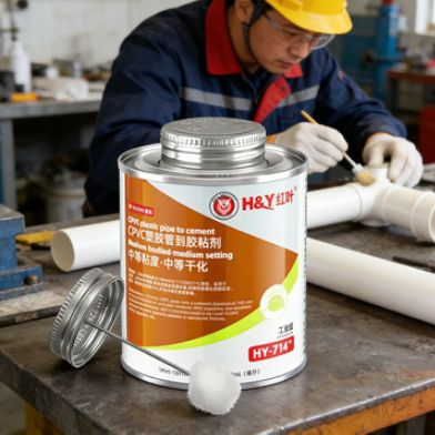 OEM Pipes And Fittings CPVC Solvent Cement For Hot And Cold Water Piping