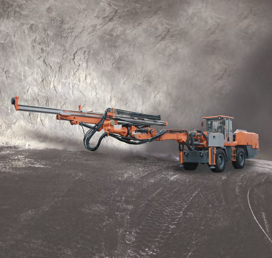 UJ21DH Full Hydraulic Underground Drill Rig Face Drilling Rig Blasthole Drill Machine