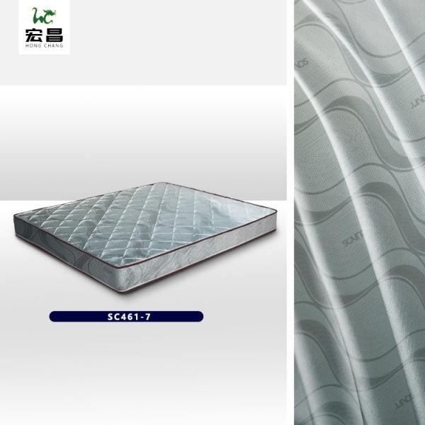 84 inch 90g Mattress Covering Fabric Breathable Polyester Fabric
