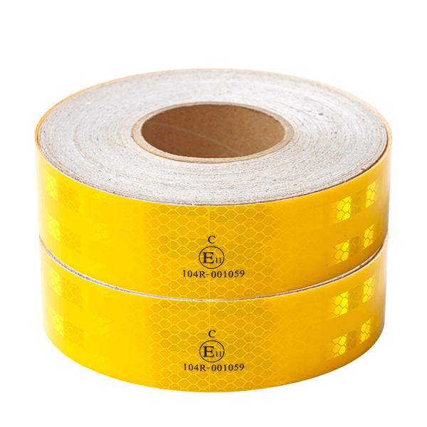 PET Custom Adhesive Sticker Vinyl Roll Safety Retro Trunk ECE 104r Reflective Tape