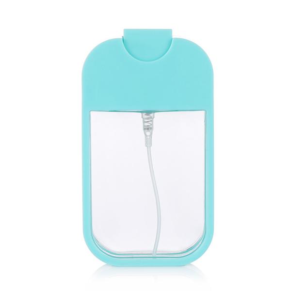 Pulverizador quadrado do Sanitizer do cartão do perfume, garrafa plástica Nontoxic do cartão K1106