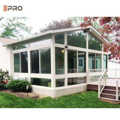 Construção da sala 105 de Florida do vidro do pátio da casa pré-fabricada para o Sunroom do  