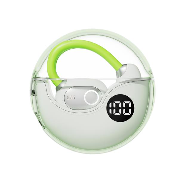 Écouteurs ETEK Bluetooth 5.4 TWS avec sensibilité de 115dB, cellule d'écouteur de 40mAh + boîtier de 200mAh (carte de protection), haut-parleur F13