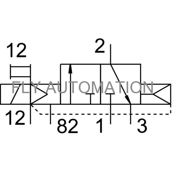 Клапаны соленоида CPE14-M1BH-3GLS-QS-6 FESTO пневматические 196889 GTIN4052568159795