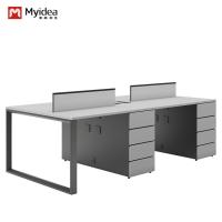 Quadro de metal de dois tons resistente Escritório de personalização moderna para capacidade de carga pesada