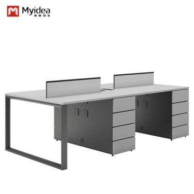 Quadro de metal de dois tons resistente Escritório moderno para carga pesada
