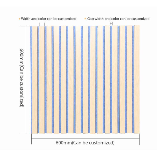 WPC рифлить предкрылков гриля стены панели стены царапину акустических деревянных анти-