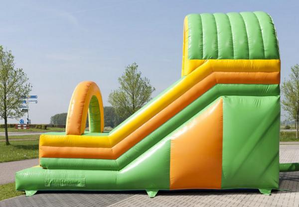 Public Jungle Bounce House With Slide , Entertainment  Inflatable Slip N Slide
