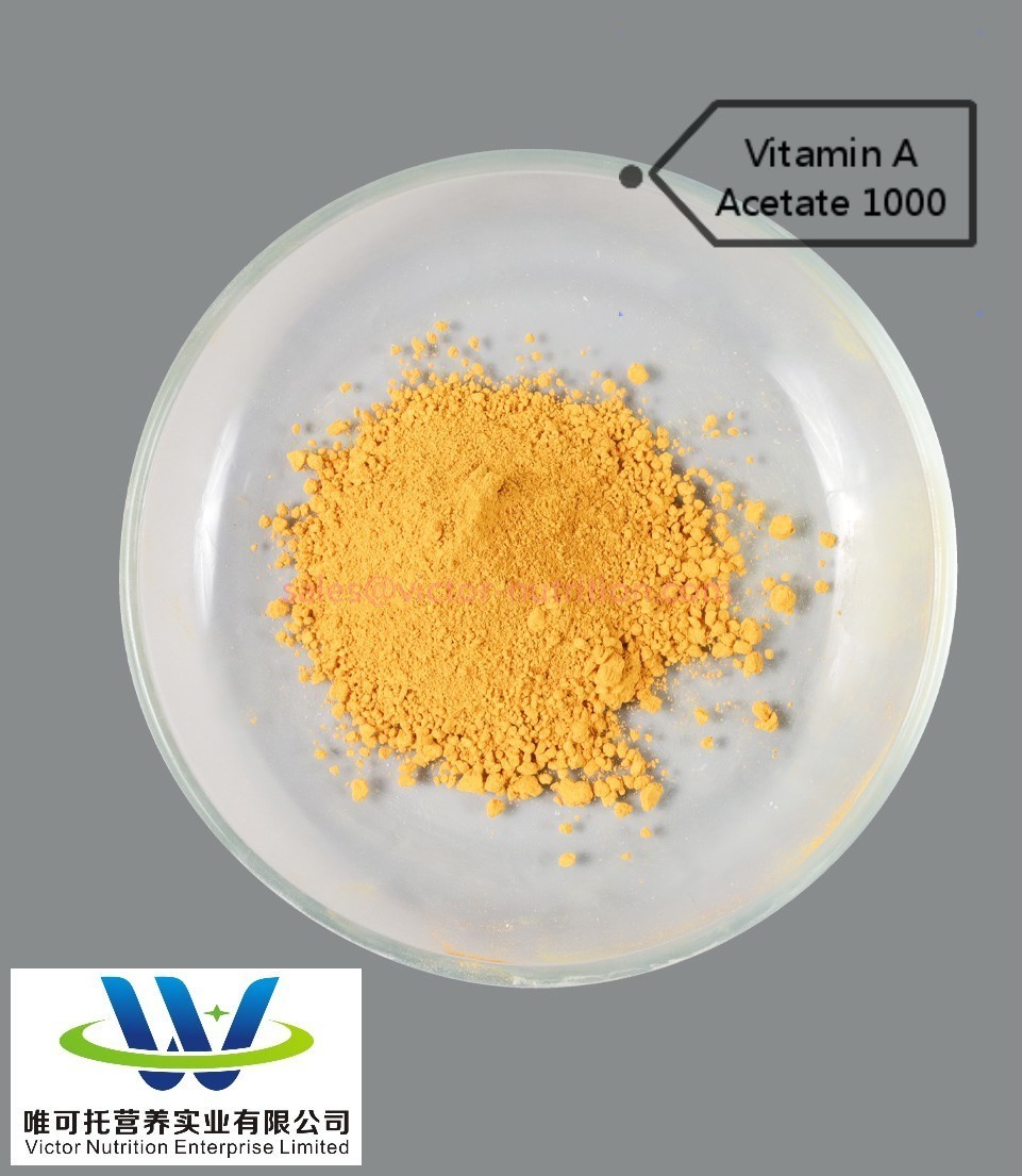 Vitamin A1000 Acetate Beadlets Powder Feed Grade Brownish Yellow to Brownish Microcapsule