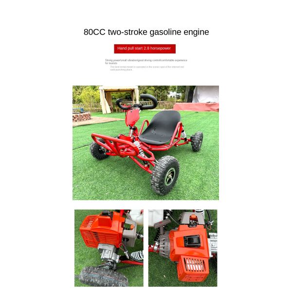 GO-Karts Adult off-road kart, fuel kart，Kincardine car support OEM