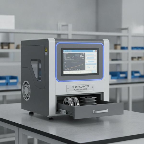 Air-cooling Offline X-Ray Counter Machine with 50-80kV Tube Voltage and 80mm Max Tray Thickness for Precise Electronic Parts Counting