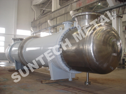 Shell Tube Condenser for PTA , Chemical Process Equipment of Titanium Gr.2