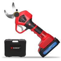Tesoura de poda elétrica sem fio profissional 30 mm com lâminas SK5 de bateria de 21 V