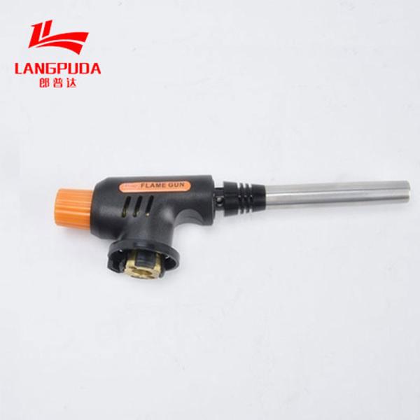 Arma automática da tocha da cozinha da ignição 15cm, tocha do butano do produto comestível de 1300 graus