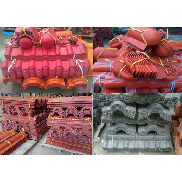 Corrugated PVC Plastic Roof Tile Making Extruder / Roofing Tile Moulding Machine