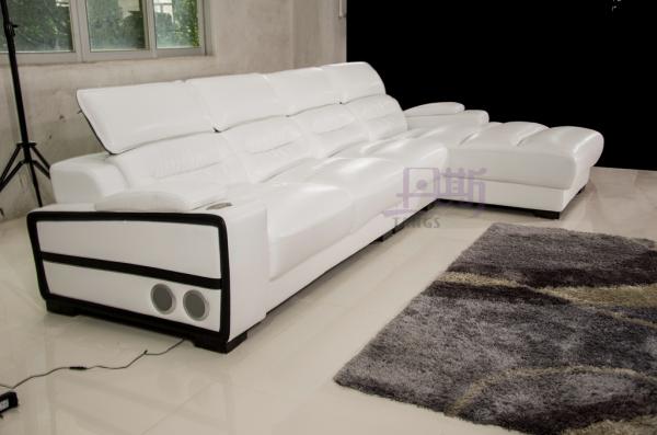2015 hot sales Sectionals genuine leather sofa set home furniture h5503