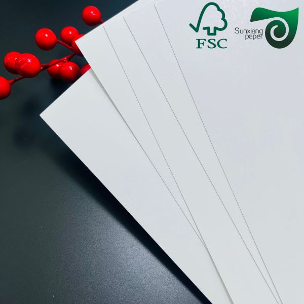 FSC 210g 220g 230g Food Grade White Oilproof Paper For Hamburgers Oily Foods