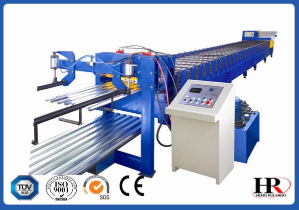 18.5 KW Metal Deck Roll Forming Machine High Strength with Big Rib