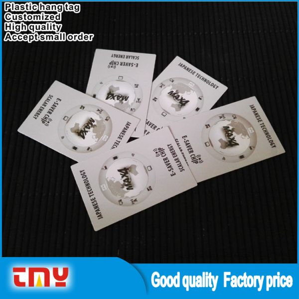 Custom PVC Hang Tag Die Cut Plastic Hang Tags Designs Fancy Round HD Printing Design