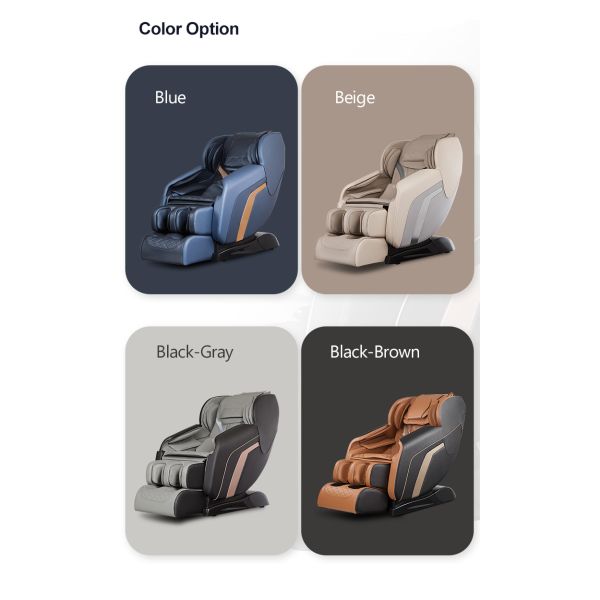Full Body Reclining Massage Chair Preprogrammed SAA 8d Massage Chair ODM