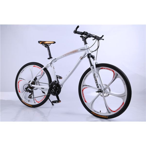 High quality OEM 6 spoke mag alloy wheel Shimano 21 speed aluminium alloy mountain bike