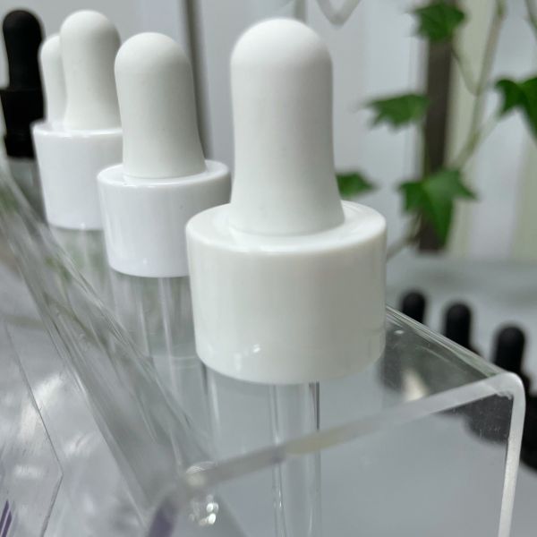 Custom 24/410 Plastic Dropper Smooth Ribbed PP Closure