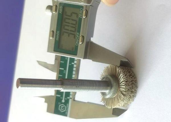 Flexible and Durable 30MM OD Power Tube Brushes Abrasive Nylon Deburr Brush