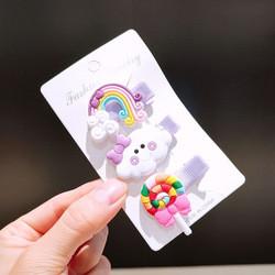 Diy Childrens Hair Accessories Fruit Shape Hair Grips Cartoon Baby For Girls Kids  19 Cm