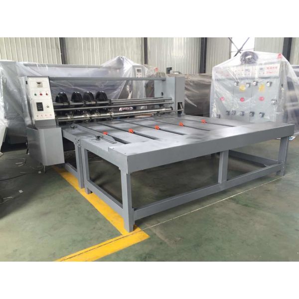 Chain Feeder Synchronous Adjustment Corrugated Slotter Machine Semi Auto