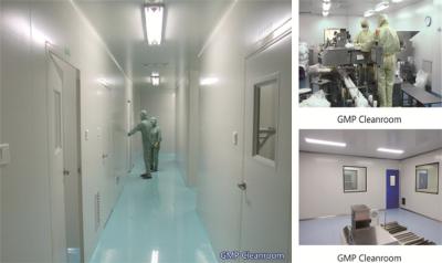 Epoxy Board GMP Clean Room Sterilization Function With PVC Floor
